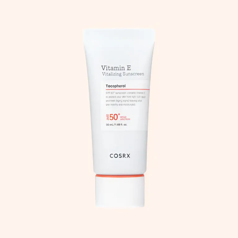 COSRX Vitamin E Vitalizing Sunscreen Broad Spectrum SPF 50+ (1)